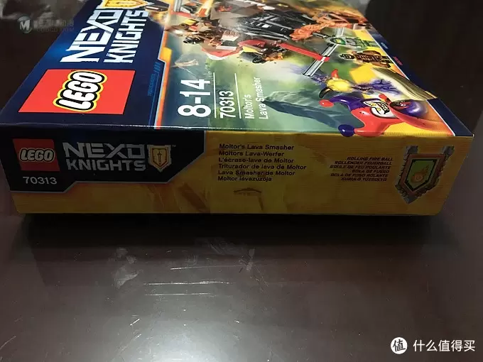 科技与中古系列的完美结合-LEGO 乐高 Nexo Knights 系列 篇五：70313 Moltor's Lava Smasher 摩尔托的熔岩击碎者