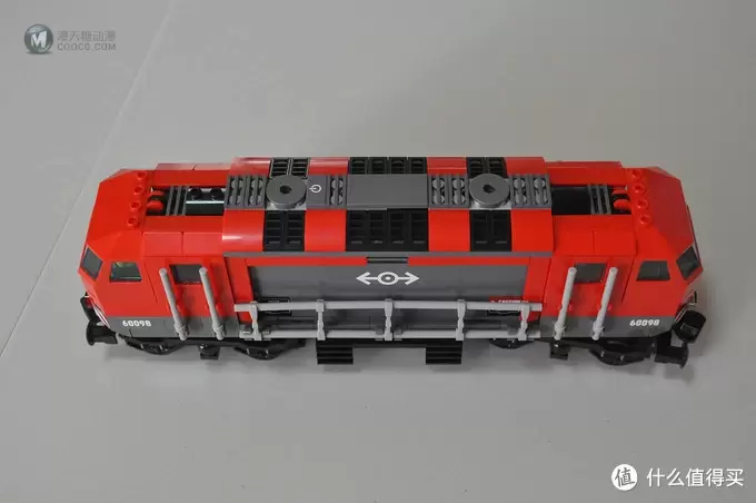 单反毁一生，LEGO穷三代 篇六十七：#本站首晒# LEGO 乐高 城市系列 60098 重载火车