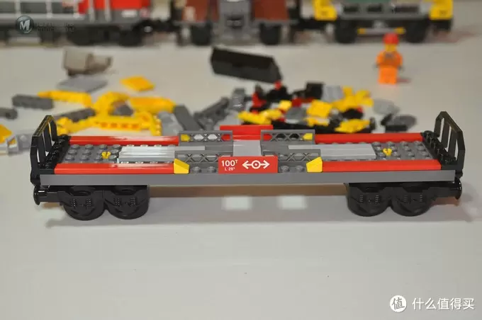 单反毁一生，LEGO穷三代 篇六十七：#本站首晒# LEGO 乐高 城市系列 60098 重载火车