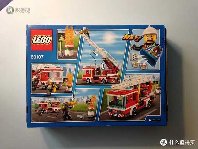 乐高这个大坑 篇八：LEGO 乐高 60107 云梯消防车