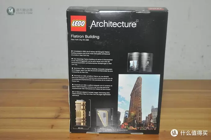 单反毁一生，LEGO穷三代 篇六十五：LEGO 乐高 Architecture 建筑系列 21023 Flatiron Building 熨斗大厦