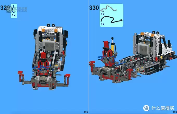 一个大龄少年的乐高之旅 篇六：乐高 LEGO 42043 MOC-4946 Mercedes Benz Zetros拼装过程分享