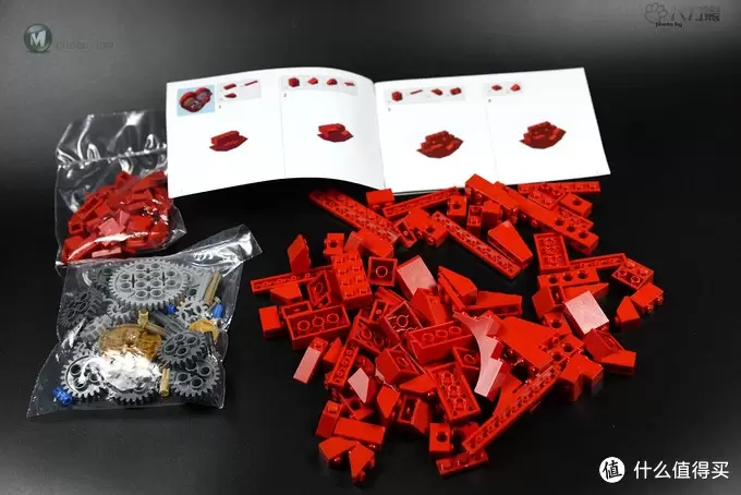 不一样的乐高 篇一：#原创新人# 给女王的生日&七夕礼物 — LEGO 乐高 MOC Clockwork Heart 跃动的红心