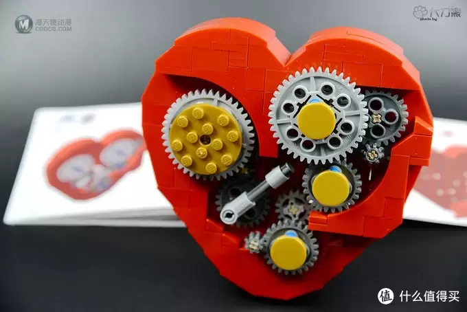 不一样的乐高 篇一：#原创新人# 给女王的生日&七夕礼物 — LEGO 乐高 MOC Clockwork Heart 跃动的红心