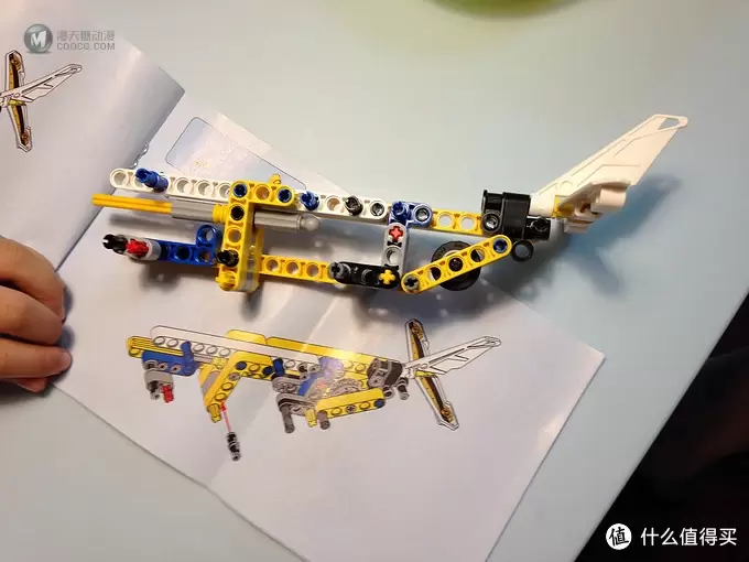 乐高这个大坑 篇七：科技组启蒙 — LEGO 乐高 Technic 42044 螺旋桨飞机