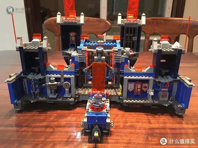 科技与中古系列的完美结合-LEGO 乐高 Nexo Knights系列 篇一：70317 The Fortrex 移动堡垒