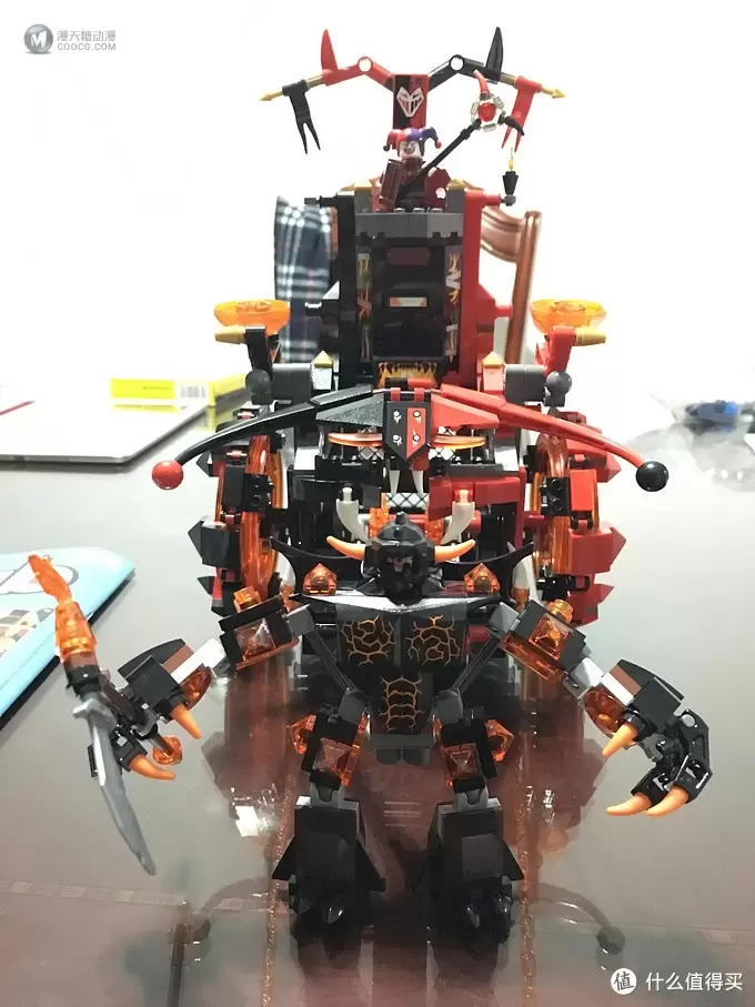 科技与中古系列的完美结合-LEGO 乐高 Nexo Knights 系列 篇二：70316 Jestro's Evil Mobile 小丑的邪恶战车