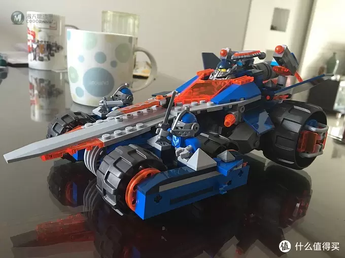 科技与中古系列的完美结合-LEGO 乐高 Nexo Knights 系列 篇三：70315 Clay's Rumble Blade 克莱的刀锋战车