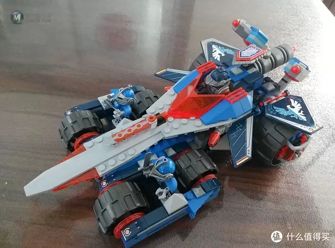 科技与中古系列的完美结合-LEGO 乐高 Nexo Knights 系列 篇三：70315 Clay's Rumble Blade 克莱的刀锋战车