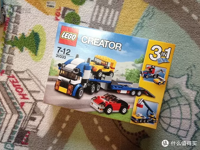 乐高这个大坑 篇二：LEGO 乐高 Creator 31033 三合一大吊车拼装