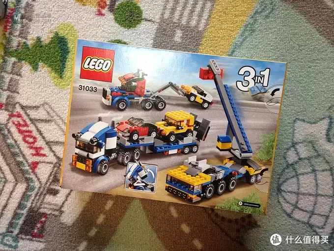 乐高这个大坑 篇二：LEGO 乐高 Creator 31033 三合一大吊车拼装