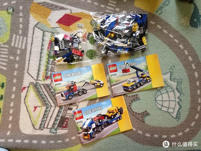 乐高这个大坑 篇二：LEGO 乐高 Creator 31033 三合一大吊车拼装