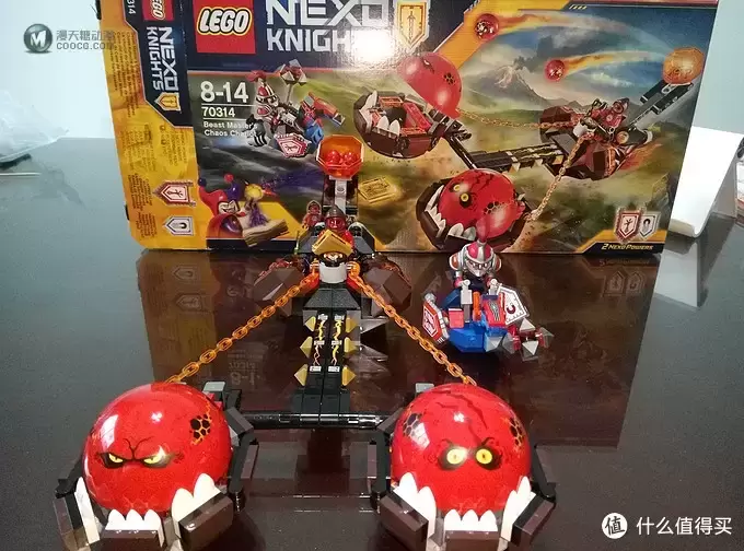 科技与中古系列的完美结合-LEGO 乐高 Nexo Knights 系列 篇四：70314 Beast Master's Chaos Chariot 野兽之王的混沌战车