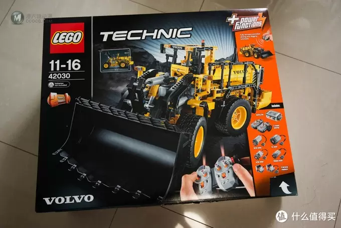 一个大龄少年的乐高之旅 篇五：LEGO 乐高 42030 机械组  Technic Volvo L350F 轮式装载机 A、B模式开箱