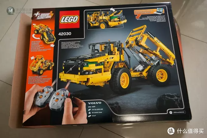 一个大龄少年的乐高之旅 篇五：LEGO 乐高 42030 机械组  Technic Volvo L350F 轮式装载机 A、B模式开箱