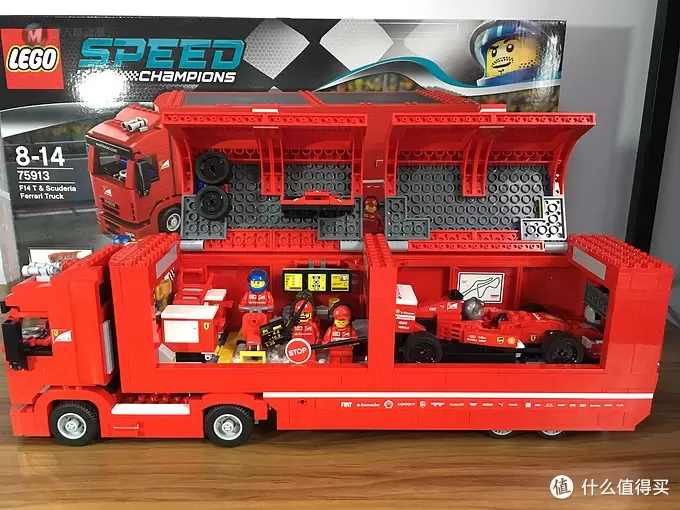 LEGO 法拉利 “依维柯”卡车 开拼