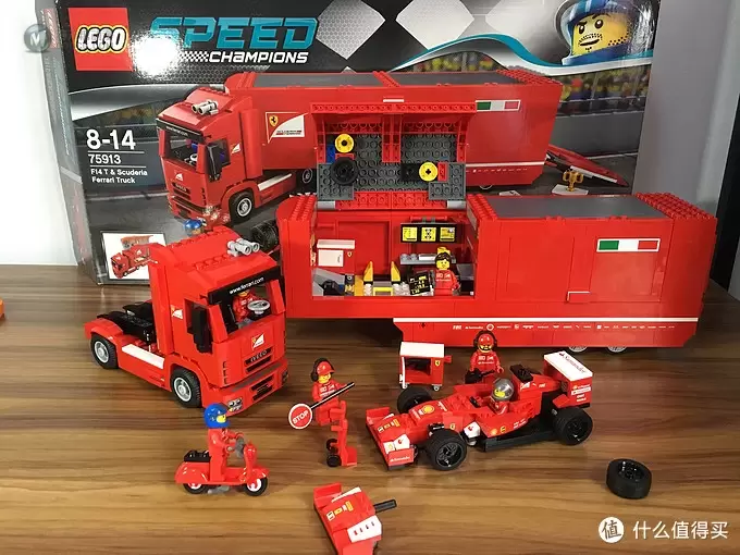 LEGO 法拉利 “依维柯”卡车 开拼