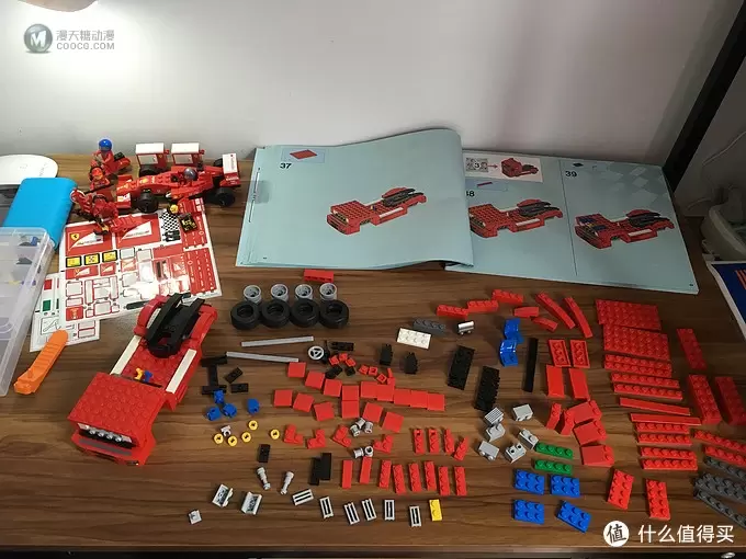 LEGO 法拉利 “依维柯”卡车 开拼