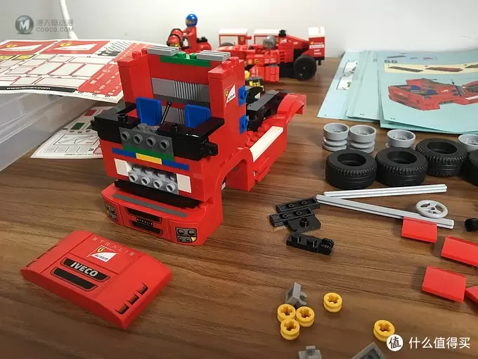 LEGO 法拉利 “依维柯”卡车 开拼