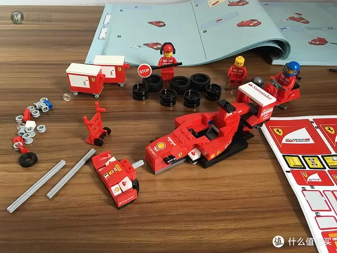 LEGO 法拉利 “依维柯”卡车 开拼