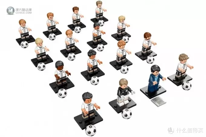 #首晒# 德迷珍藏，冠军归来：LEGO 乐高 71014 德国队抽抽乐