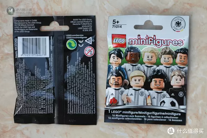 #首晒# 德迷珍藏，冠军归来：LEGO 乐高 71014 德国队抽抽乐