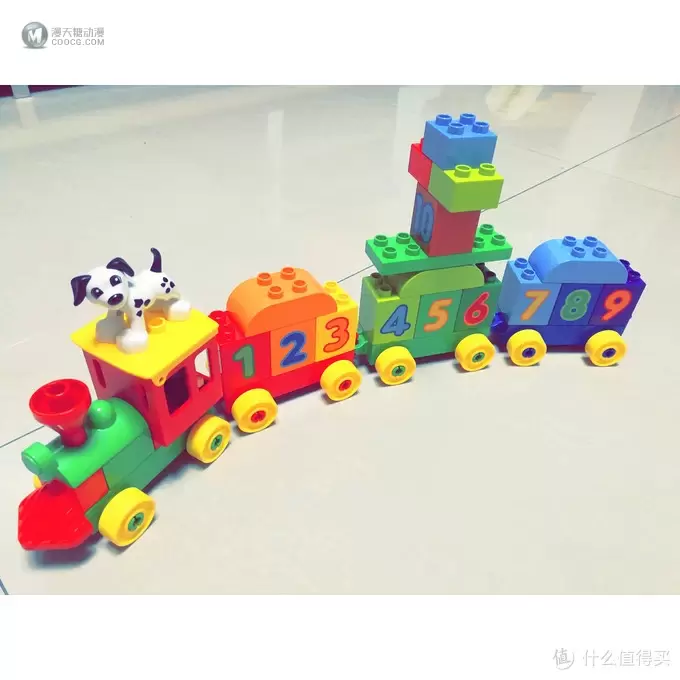 墨少的宝贝 篇一：入坑体验——某东自营购入 LEGO 乐高 10558 数字火车