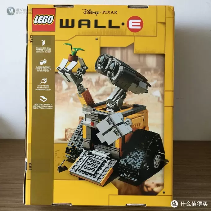 第一套LEGO 乐高：最爱的瓦力 21303