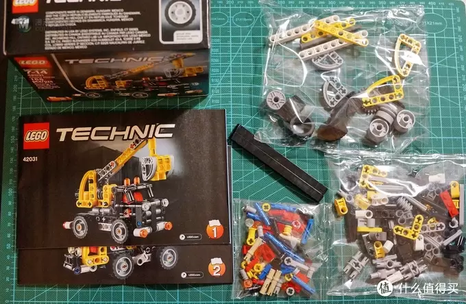 我的乐高小世界 篇二：LEGO Technic 乐高机械组 42031 Cherry Picker 车载式吊车