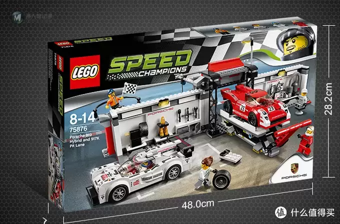 #本站首晒# 小set蹭六一：LEGO 乐高 SPEED 75872 开箱