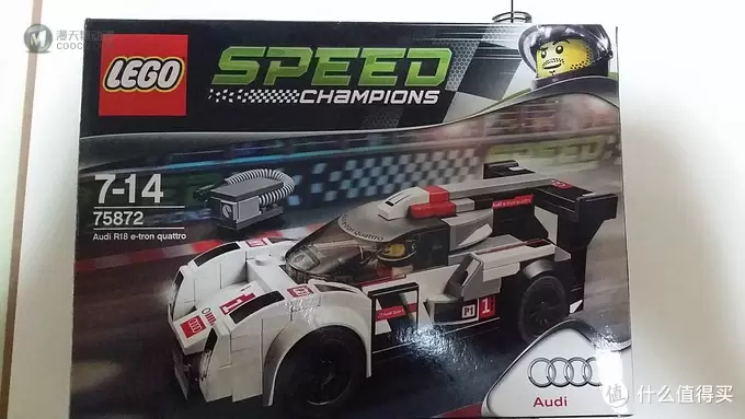 #本站首晒# 小set蹭六一：LEGO 乐高 SPEED 75872 开箱