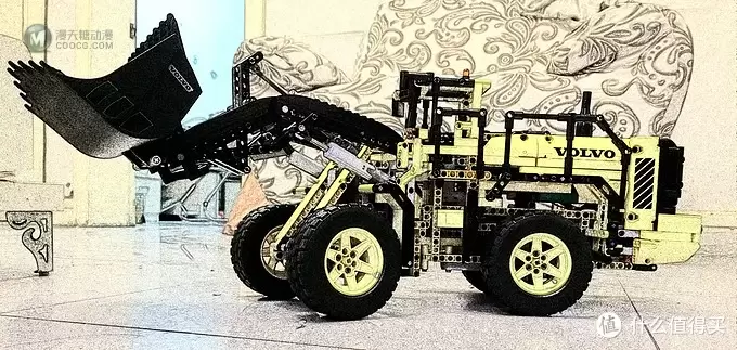 乐高科技系列 篇八：Lego 乐高 Volvo L350F 轮式装载机  lego-42030