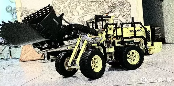 乐高科技系列 篇八：Lego 乐高 Volvo L350F 轮式装载机  lego-42030