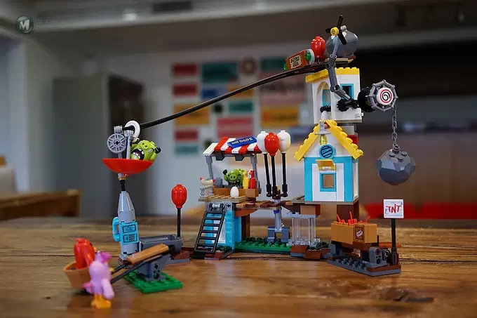 《到站秀》第48弹：LEGO 乐高 愤怒的小鸟电影版 系列拼插积木