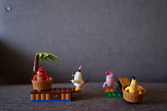 《到站秀》第48弹：LEGO 乐高 愤怒的小鸟电影版 系列拼插积木
