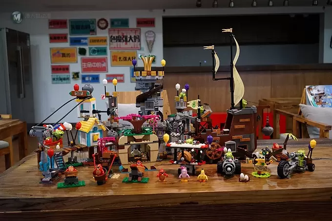 《到站秀》第48弹：LEGO 乐高 愤怒的小鸟电影版 系列拼插积木