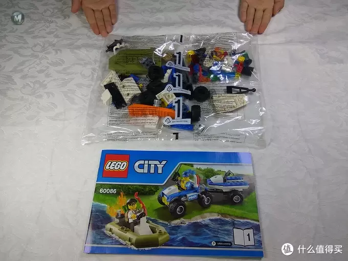 熊孩子上手记 - LEGO 乐高 CITY 城市系列 入门套装 60086 开箱