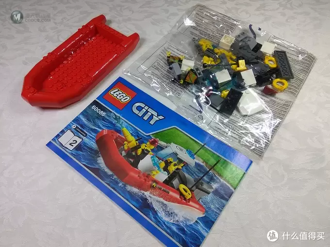 熊孩子上手记 - LEGO 乐高 CITY 城市系列 入门套装 60086 开箱