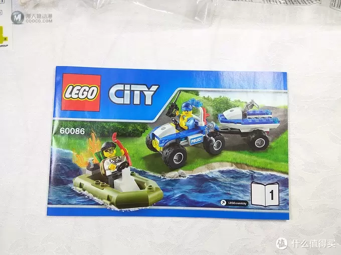 熊孩子上手记 - LEGO 乐高 CITY 城市系列 入门套装 60086 开箱