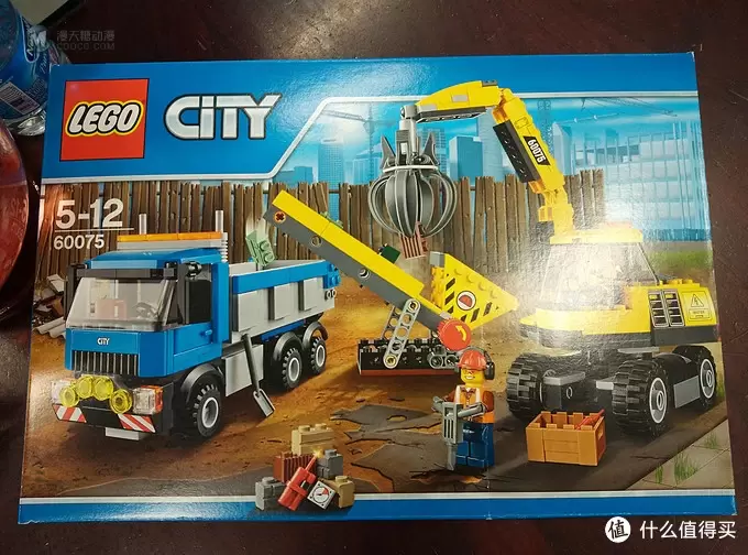#本站首晒# LEGO 乐高 60075 挖掘机和卡车