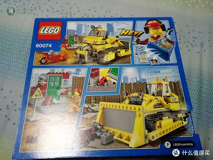 浅坑入乐高 篇一：LEGO 乐高 60074 工程推土机