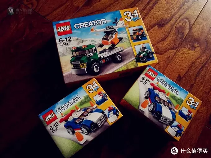 三岁小宝的玩具伙伴们 篇一：英国亚马逊直邮 LEGO 乐高 Creator系列 若干小件