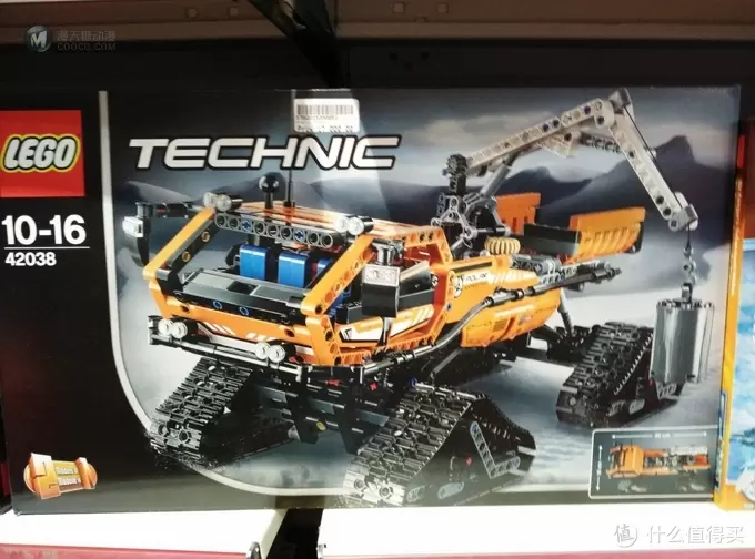 我的第一个乐高——LEGO 乐高 Technic 系列 42038 极地工程车