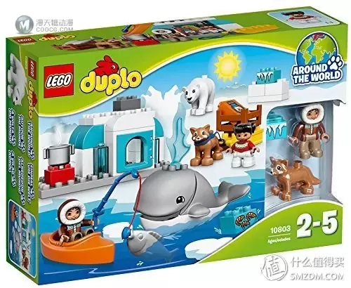 闺女和宝爸的成长玩具：LEGO 乐高 Duplo 得宝10803 北极动物