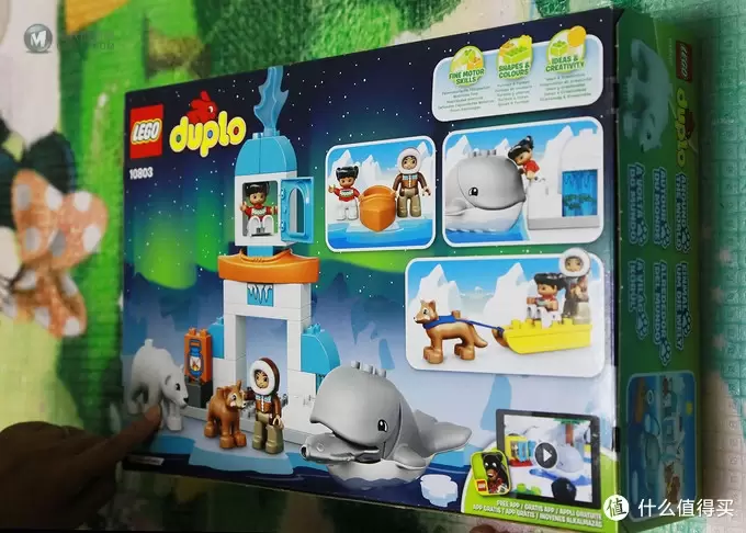 闺女和宝爸的成长玩具：LEGO 乐高 Duplo 得宝10803 北极动物