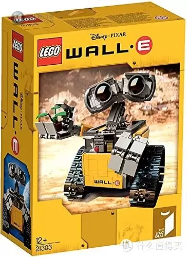 可爱的大眼萌：LEGO 瓦力WALL-E 21303晒单