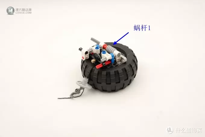 LEGO 乐高 42052 双旋翼运输直升机 拼装兼浅谈乐高科技齿轮的秘密