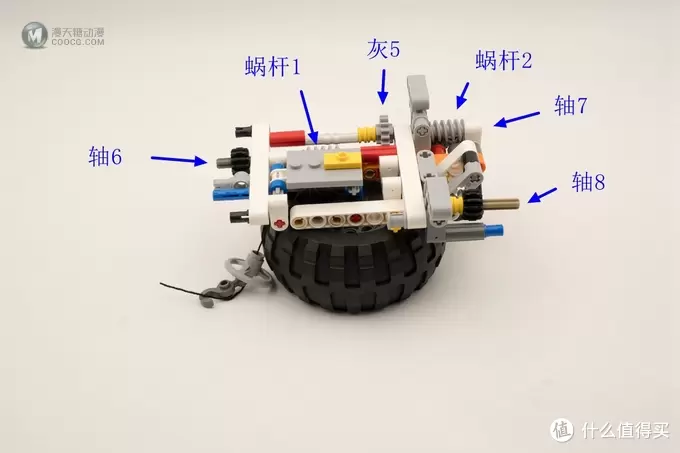 LEGO 乐高 42052 双旋翼运输直升机 拼装兼浅谈乐高科技齿轮的秘密