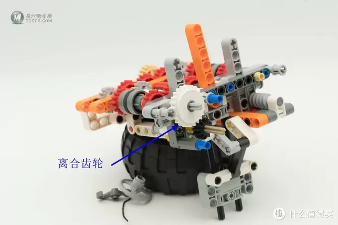 LEGO 乐高 42052 双旋翼运输直升机 拼装兼浅谈乐高科技齿轮的秘密