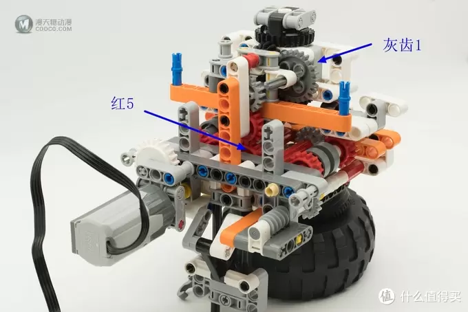 LEGO 乐高 42052 双旋翼运输直升机 拼装兼浅谈乐高科技齿轮的秘密